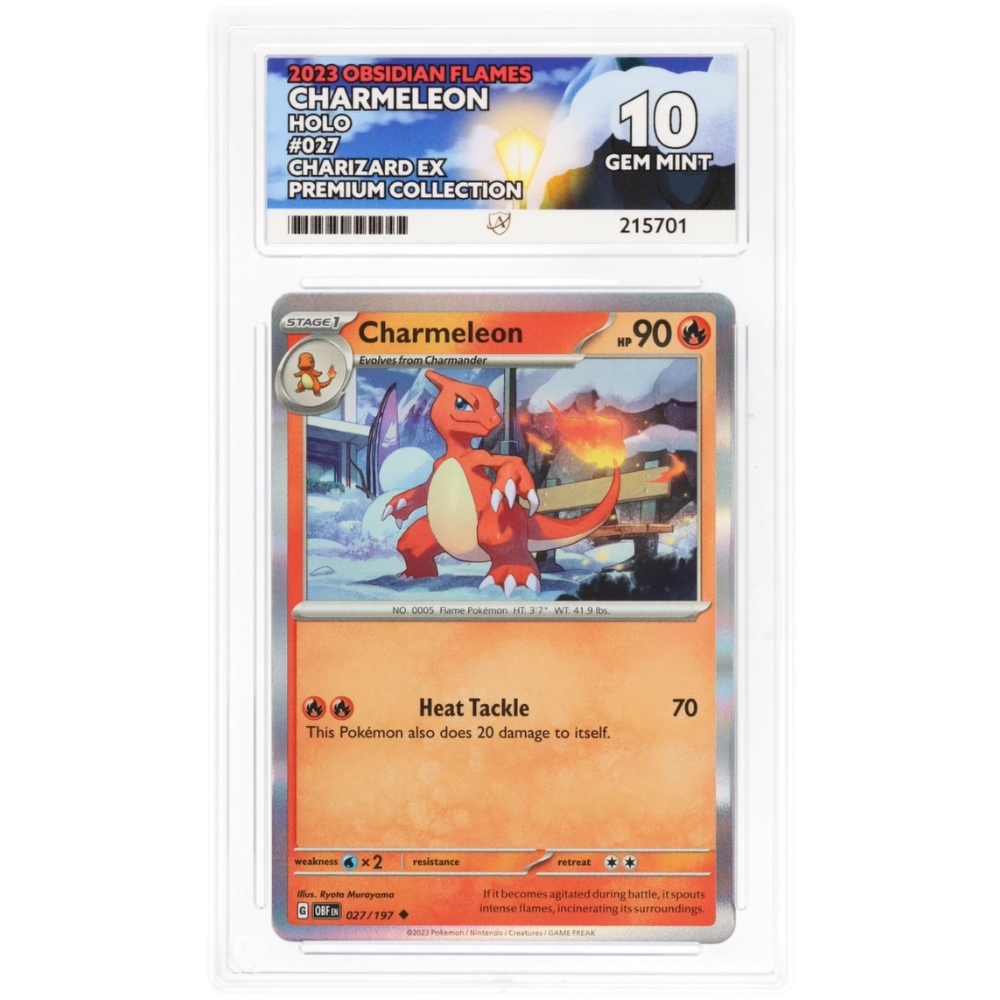 Charmeleon #027/197 Holo ACE 10 - Front