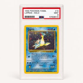 LAPRAS-HOLO #10 PSA 9