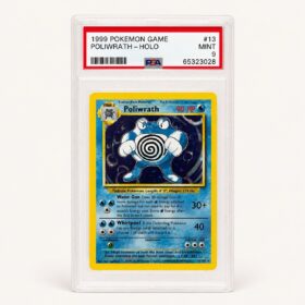 POLIWRATH-HOLO #13 PSA 9
