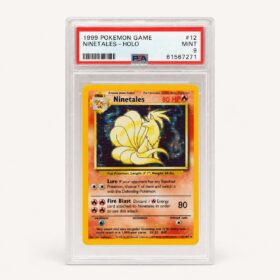 NINETALES-HOLO #12 PSA 9