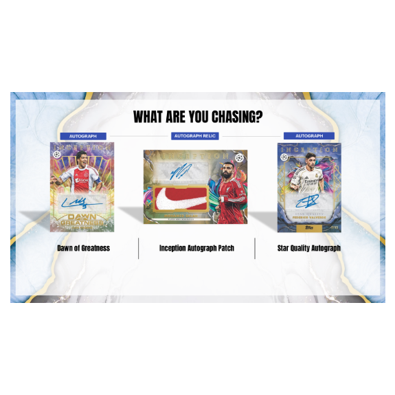 Topps Inception UEFA Club Competitions 2025/26 - Hobby Box - Image 5