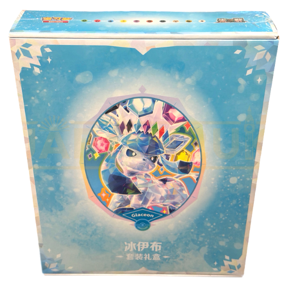 Pokemon Glaceon Terastal Grand Crystal Gathering Simplified Chinese Binder Gift Box