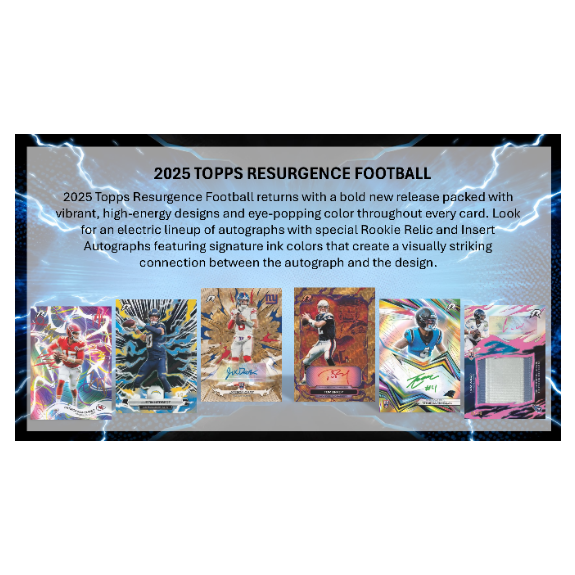 Topps Resurgence NFL Football 2025 - Value Box - Image 2