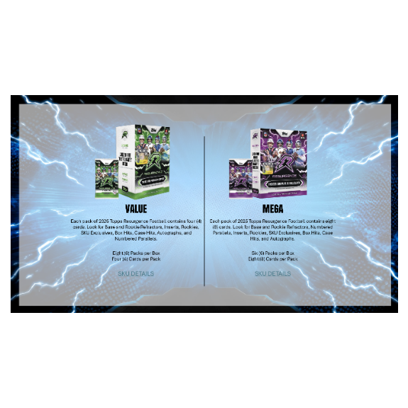 Topps Resurgence NFL Football 2025 - Value Box - Image 3