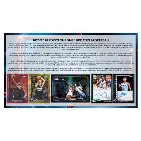 Topps Chrome Updates NBA Basketball 2025/26 - Value Box - Image 3