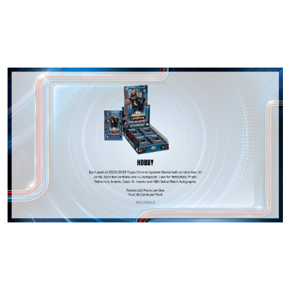 Topps Chrome Updates NBA Basketball 2025/26 - Value Box - Image 4
