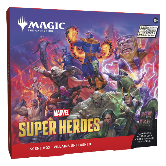 Magic The Gathering - Marvel Super Heroes - Scene Box - Villains Unleashed