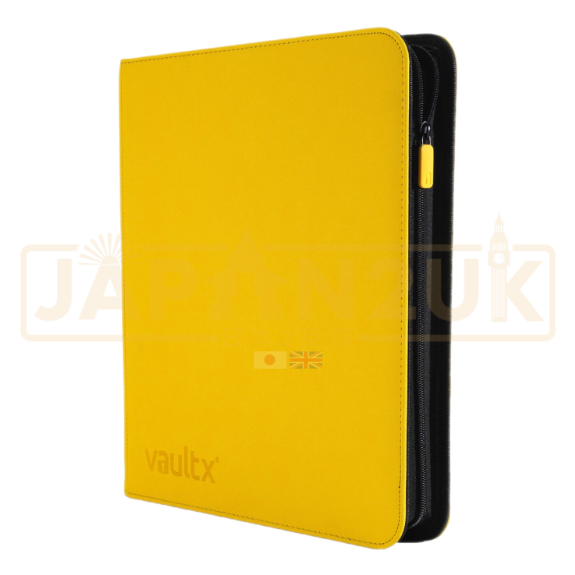 Vault X - 12-Pocket Exo-Tec® XL - Zip Binder - Yellow - Image 2