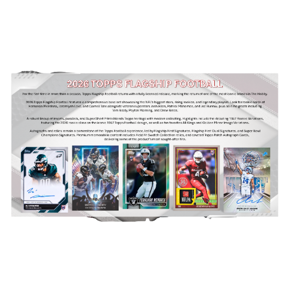 Topps NFL Football Flagship 2026 - Hanger Pack - Image 2