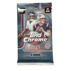 2025 Topps Chrome NFL Football Booster Pack
