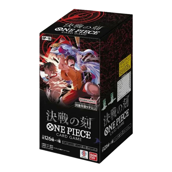 One Piece OP-16 The Time of Battle Booster Box Japanese Factory