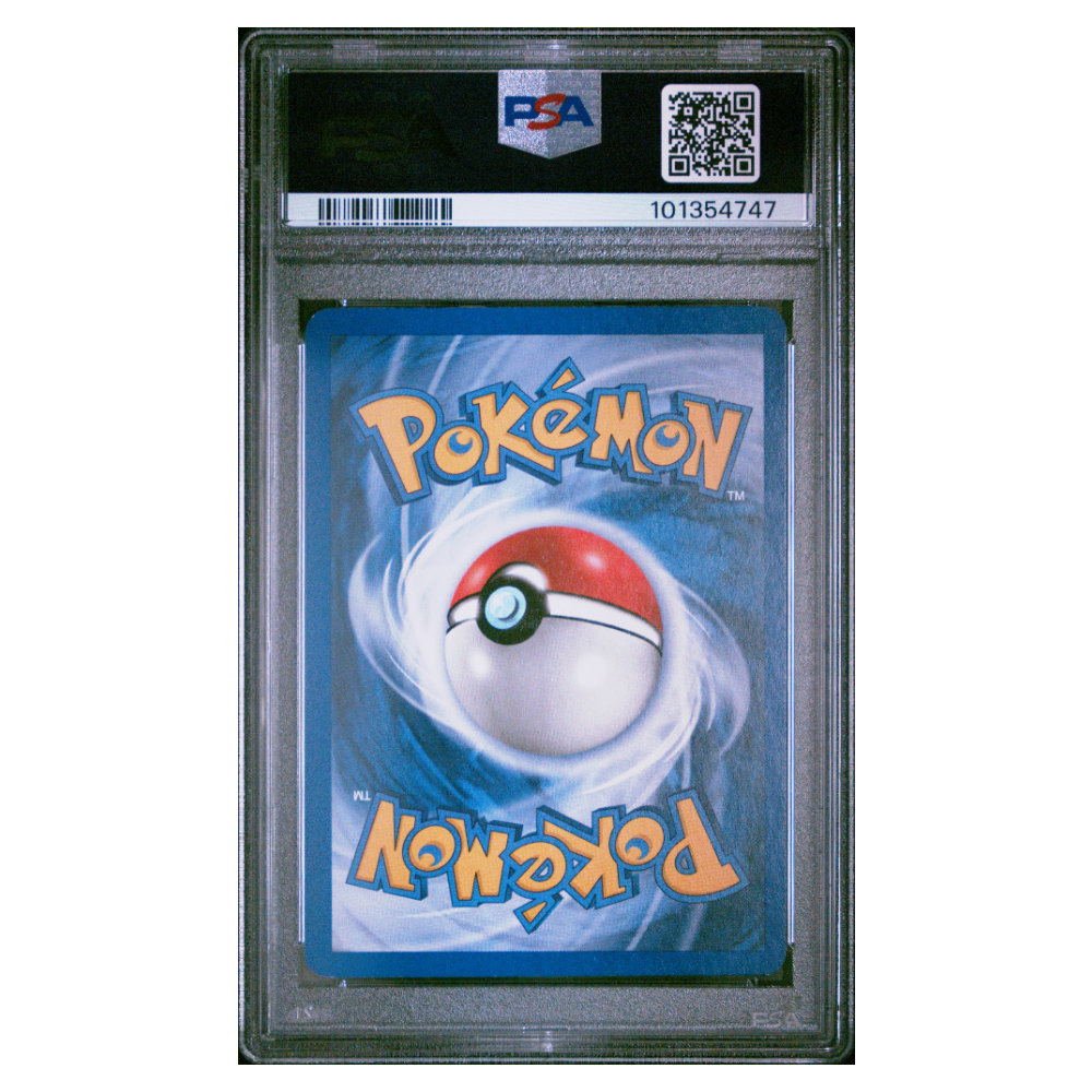 CHANSEY-HOLO #3 BASE II PSA 9 - Back