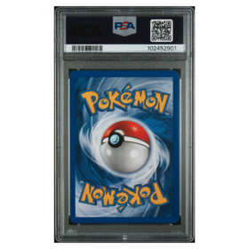 ALAKAZAM-HOLO #1 BASE II PSA 9 - Back