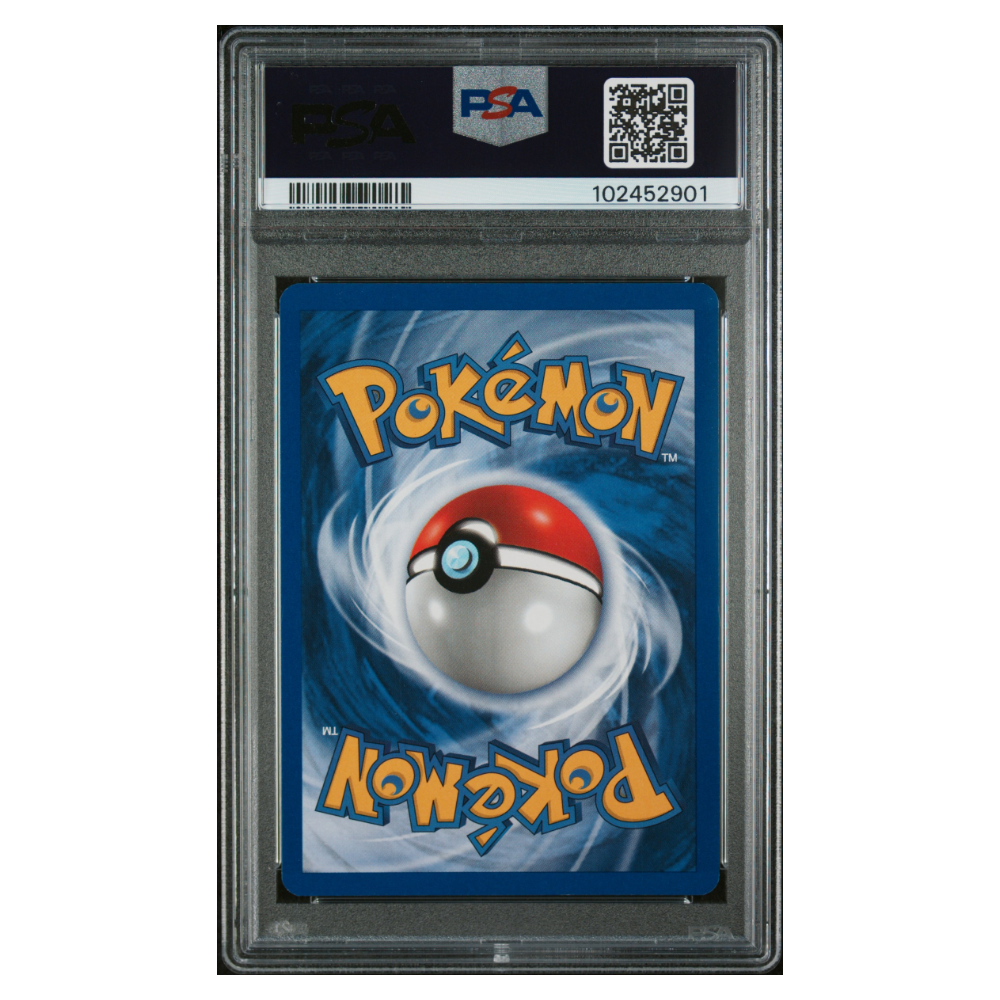 ALAKAZAM-HOLO #1 BASE II PSA 9 - Back