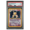 ALAKAZAM-HOLO #1 BASE II PSA 9 - Front