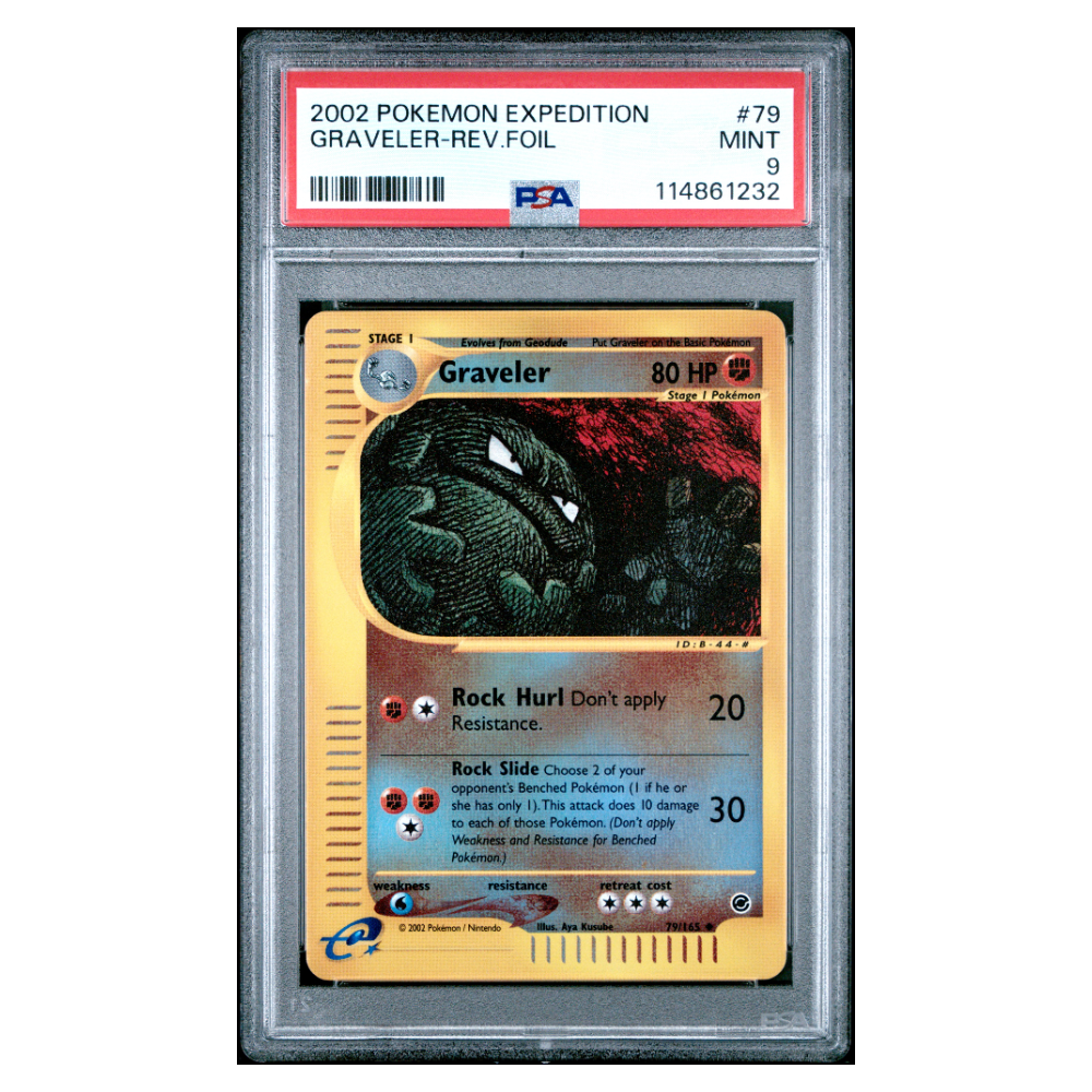GRAVELER-REV.FOIL #79 PSA 9 - Front