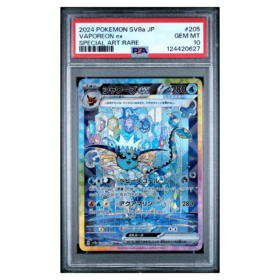 VAPOREON ex #205 SPECIAL ART RARE PSA 10 - Front