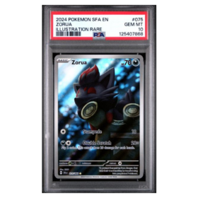ZORUA #075 ILLUSTRATION RARE PSA 10 - Front