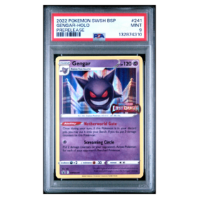 GENGAR-HOLO #241 PRERELEASE PSA 9 - Front
