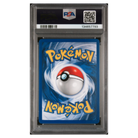 AMPHAROS-HOLO #1 1ST EDITION PSA 8 - Back