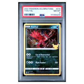 YVELTAL #019 PSA 8 - Front