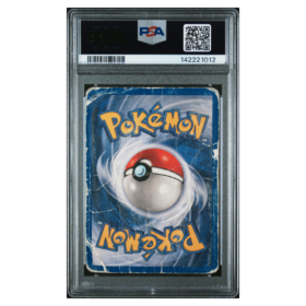 DARK CHARIZARD-HOLO #4 PSA 1 - Back