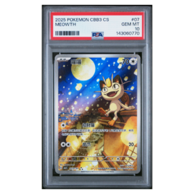 MEOWTH #07 PSA 10 - Front