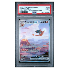 CHARIZARD ex #199 SPECIAL ILLUSTRATION RARE PSA 9 - Front