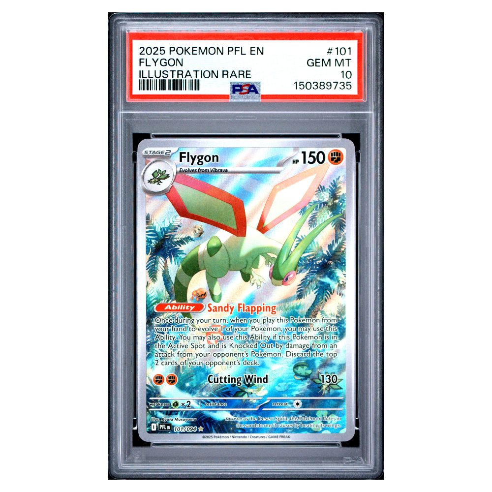 FLYGON #101 ILLUSTRATION RARE PSA 10 - Front