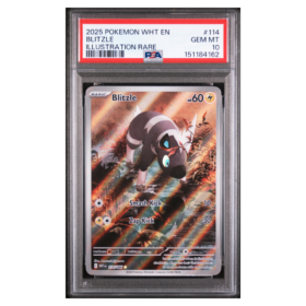 BLITZLE #114 ILLUSTRATION RARE PSA 10 - Front