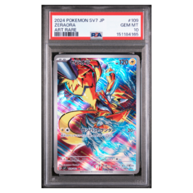 ZERAORA #109 ART RARE PSA 10 - Front