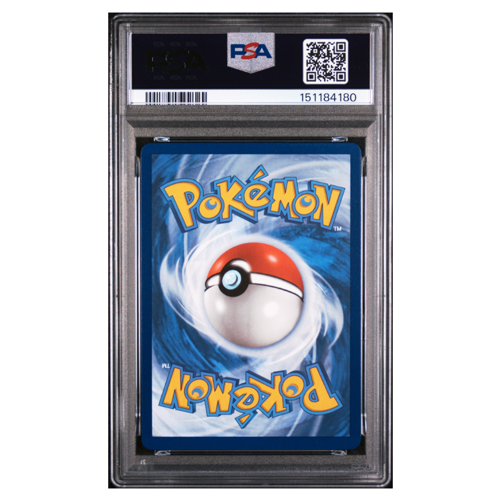 ETHAN'S TYPHLOSION #034 PRERELEASE-STAFF PSA 10 - Back