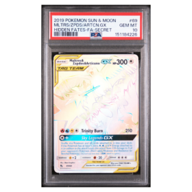 MLTRS/ZPDS/ARTCN.GX #69 HIDDEN FATES-FA-SECRET PSA 10 - Front