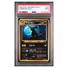 UMBREON-HOLO #197 PSA 9 - Front