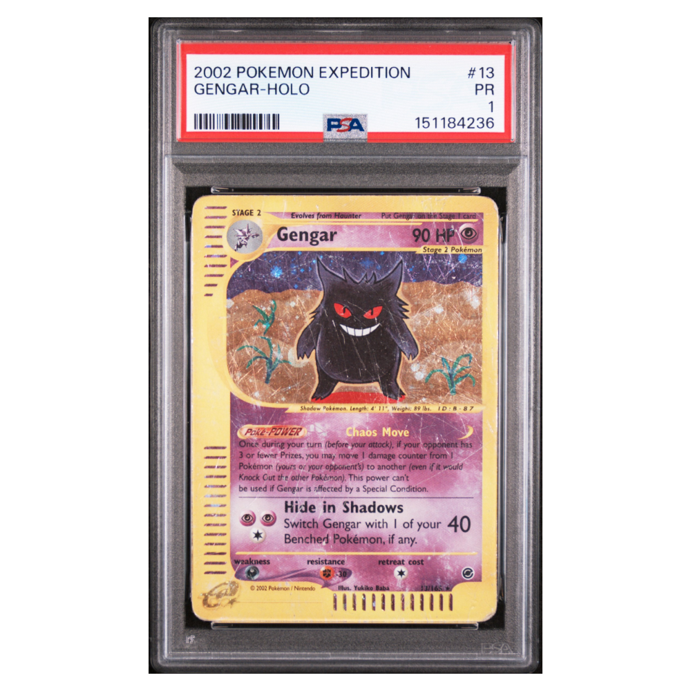 GENGAR-HOLO #13 PSA 1 - Front