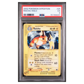RAICHU-HOLO #25 PSA 5 - Front