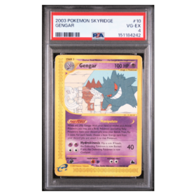 GENGAR #10 PSA 4 - Front