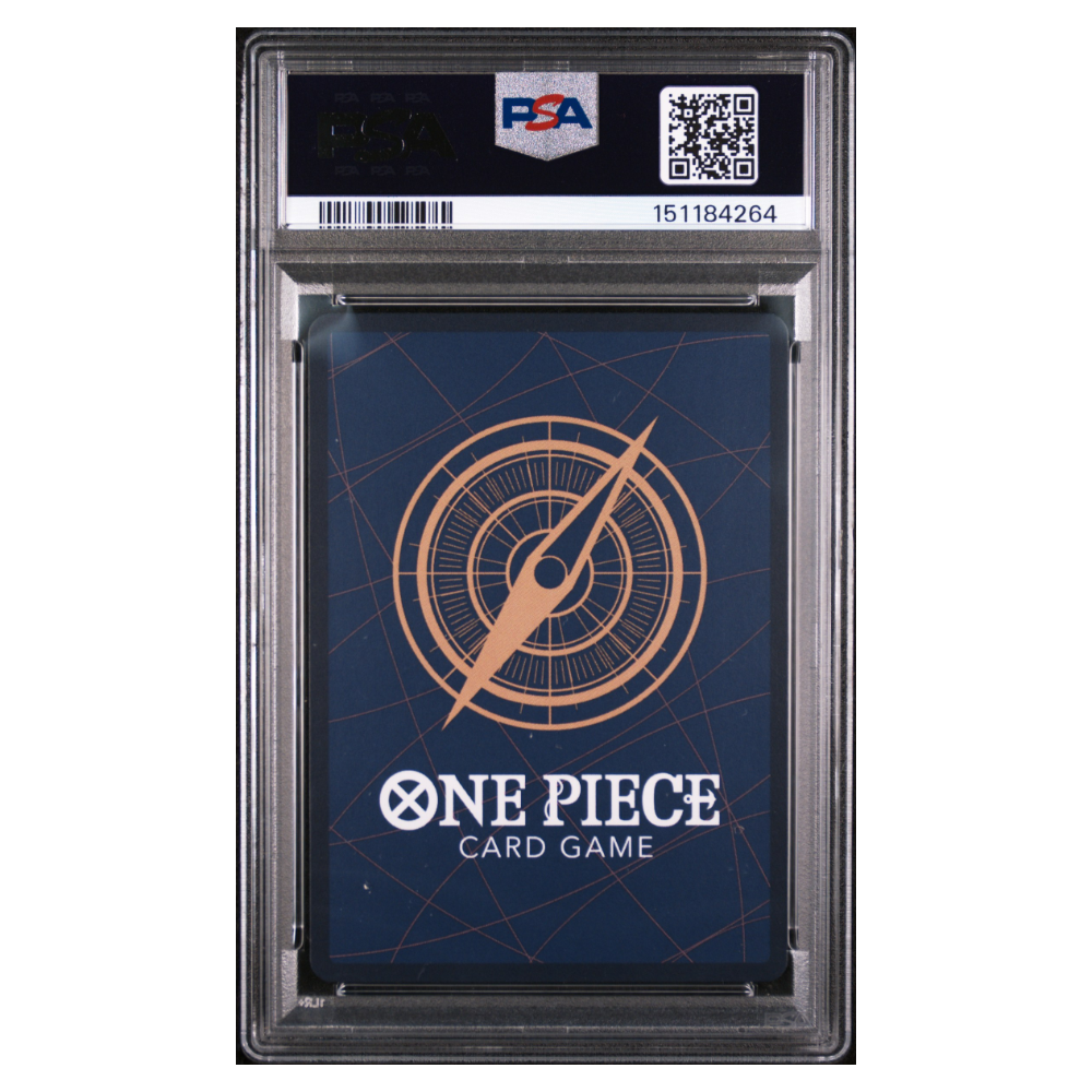 MONKEY D. LUFFY #075 SPARKLE FOIL PSA 10 - Back
