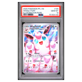 WIGGLYTUFF #105 ILLUSTRATION RARE PSA 10 - Front