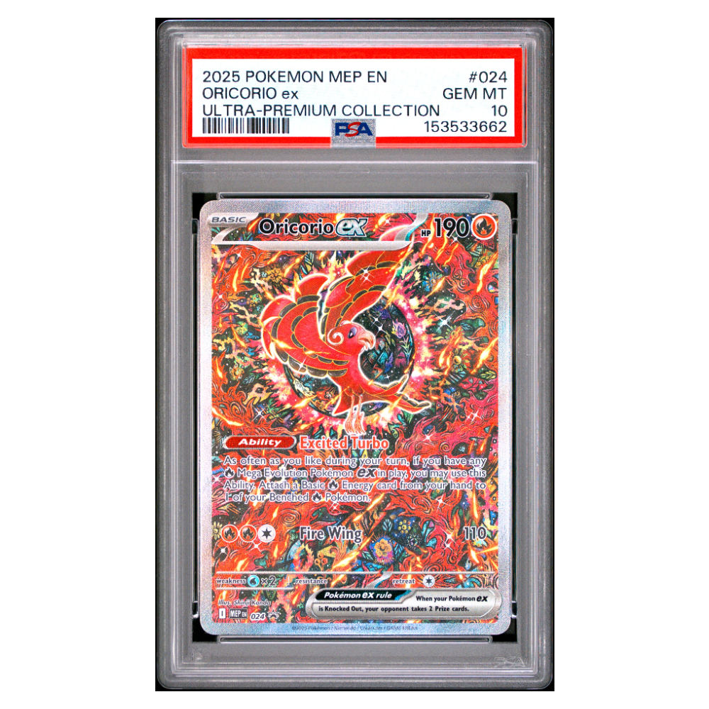 ORICORIO ex #024 ULTRA-PREMIUM COLLECTION PSA 10 - Front