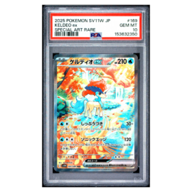 KELDEO ex #169 SPECIAL ART RARE PSA 10 - Front
