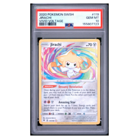 JIRACHI #119 VIVID VOLTAGE PSA 10 - Front