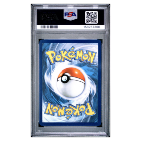 MISTY'S PSYDUCK #193 ILLUSTRATION RARE PSA 9 - Back