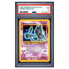 SHINING MEWTWO #109 PSA 5 - Front