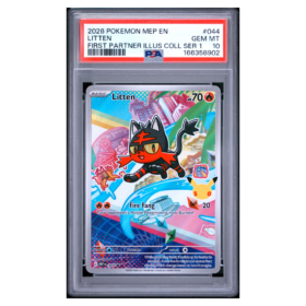 LITTEN #044 FIRST PARTNER ILLUS COLL SER 1 PSA 10 - Front