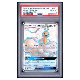 FA/ALTARIA GX #SV77 HIDDEN FATES PSA 10 - Front