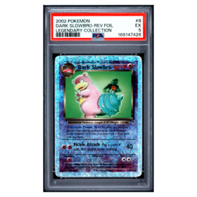 DARK SLOWBRO-REV.FOIL #8 LEGENDARY COLLECTION PSA 5 - Front