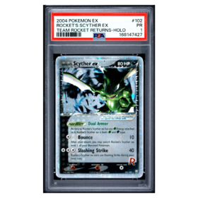 ROCKET'S SCYTHER EX #102 TEAM ROCKET RETURNS-HOLO PSA 1 - Front