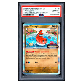 TATSUGIRI #118 TWM PRERELEASE-STAFF PSA 10 - Front