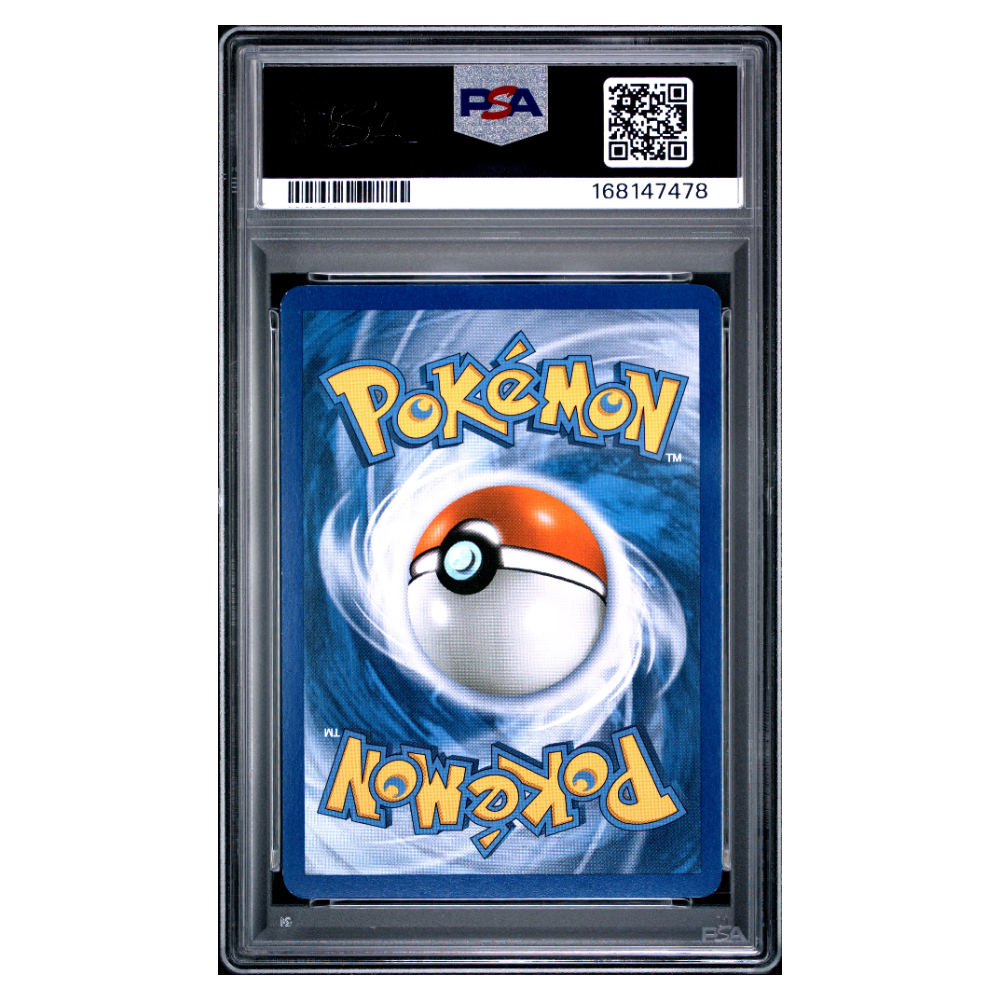 MEGANIUM-HOLO #109 PSA 8 - Back